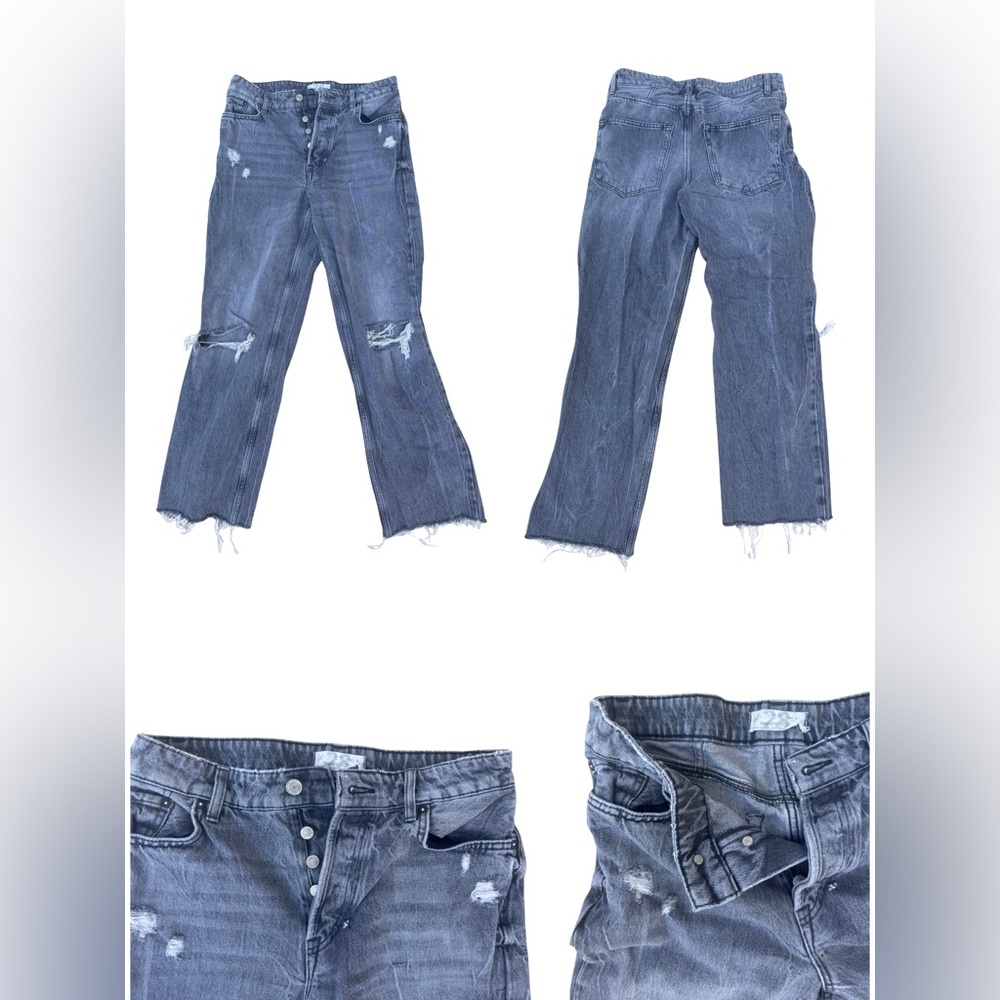 We the Free Gray Jeans
